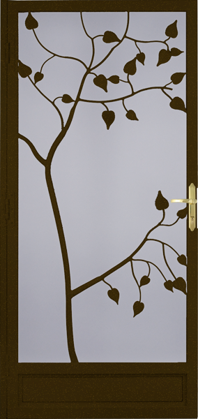Aspen Steel Storm Door - Storm Door (284x600), Png Download
