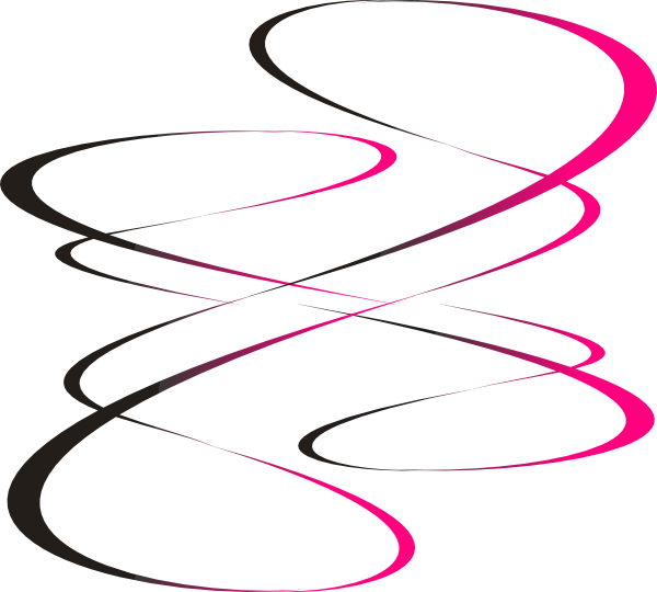 How To Set Use Pink Grey Swish Clipart (600x540), Png Download