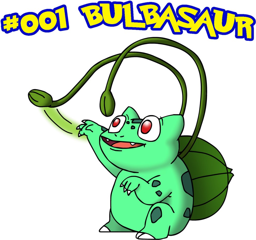 Bulbasaur - Portable Network Graphics (1000x941), Png Download
