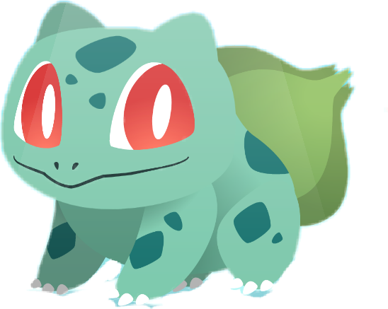 Bulbasaur Sticker - Pokemon Playhouse Png (548x437), Png Download