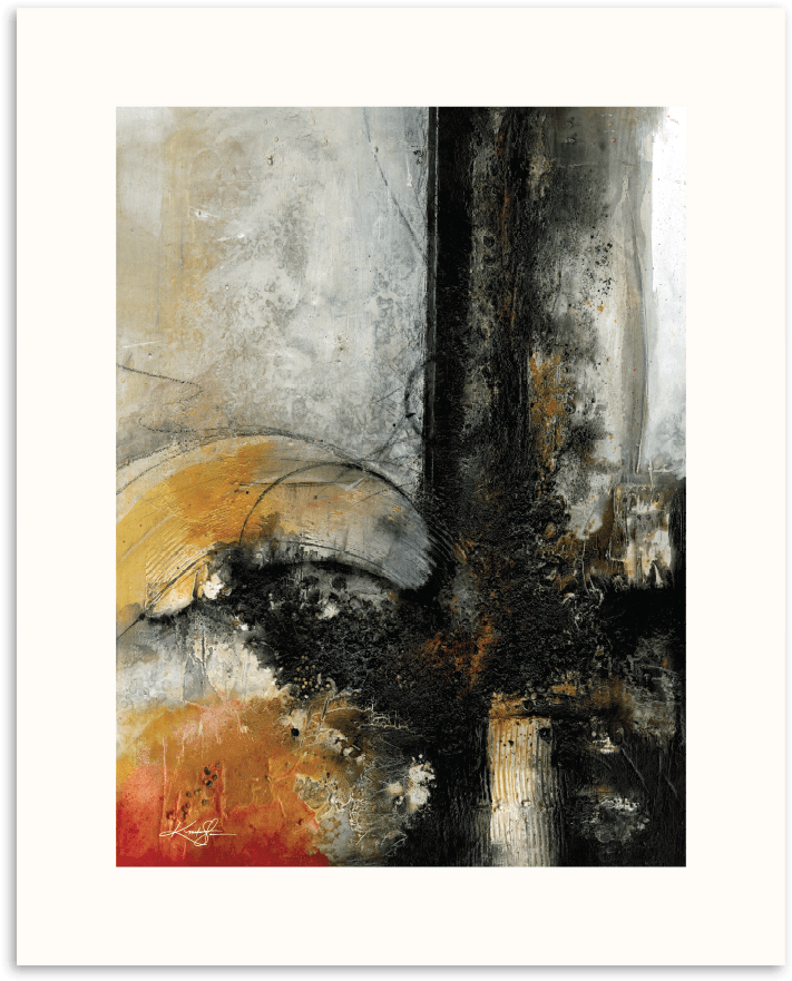 Kathy Morton Stanion An Ancient Call - Modern Art (900x900), Png Download