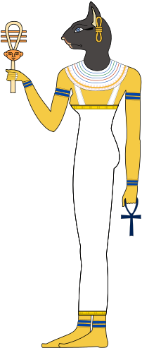Vruchtbaarheidsgodin Bastet - Dios De Egipto Bastet (266x534), Png Download