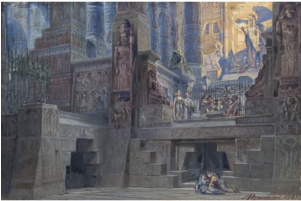 Angelo Parravicini - Scenography (300x300), Png Download