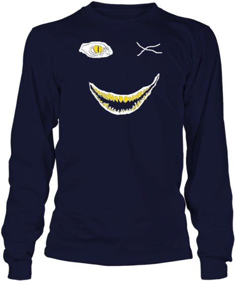 Halloween Scary Face Shirt - Hurricane Heart (600x600), Png Download