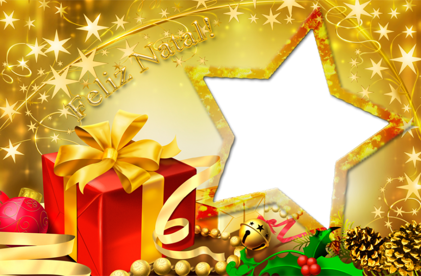 Download Moldura Estrela De Natal Merry Christmas Feliz Navidad Feliz Natal Png Image With No Background Pngkey Com