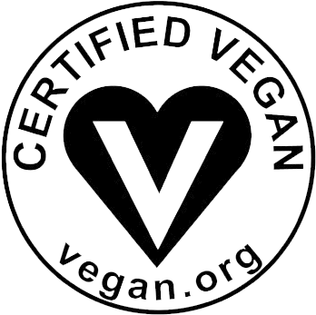 Certified-vegan - Certified Vegan Logo (369x366), Png Download