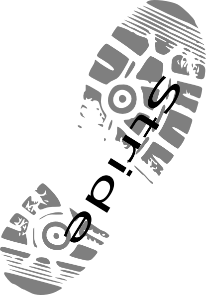 How To Set Use Shoe Print (414x593), Png Download