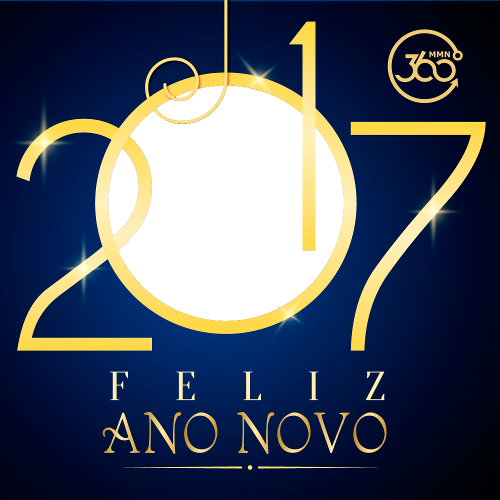 Molduras De Natal - Montagem De Foto Feliz Ano Novo (1000x1000), Png Download