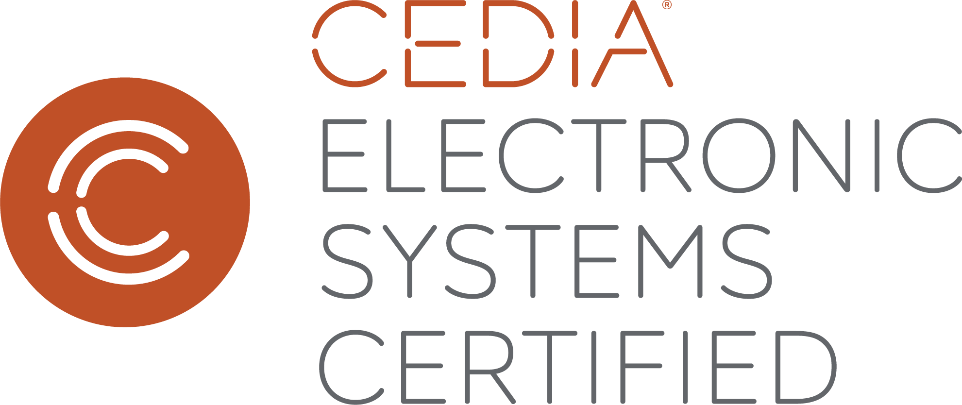 Cedia Electronic Systems Certified - Cedia (1981x834), Png Download