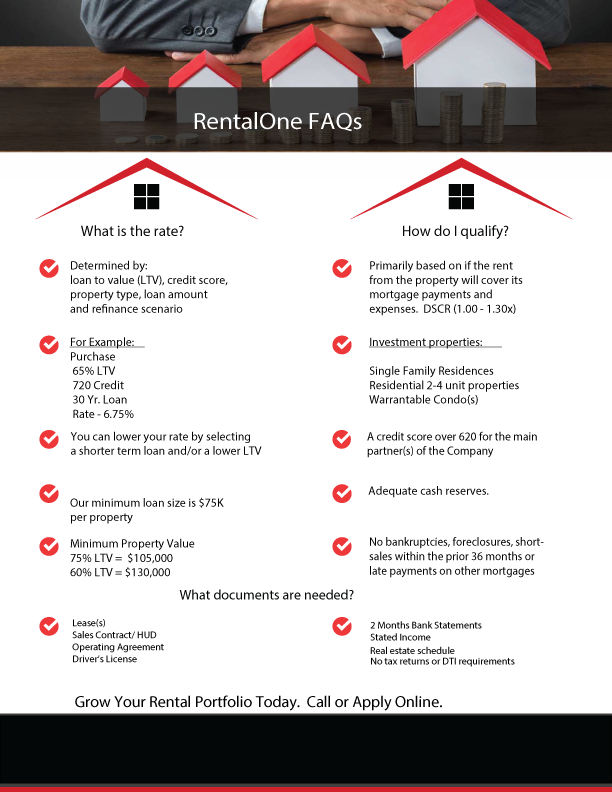 Rentalone Product Sheet - Product (612x792), Png Download