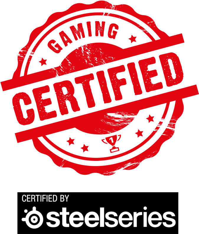 Certified By Steelseries - Steelseries (706x964), Png Download