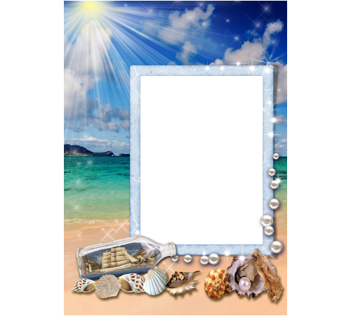 Super Molduras - Travel Photo Frames Png (500x450), Png Download