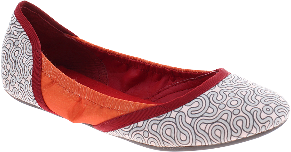 Hari Om In Blue Print Women's Ballet Flat - Dimmi Ladies Shoes Spring Hari Om In Blue Print 6 M (1024x1024), Png Download