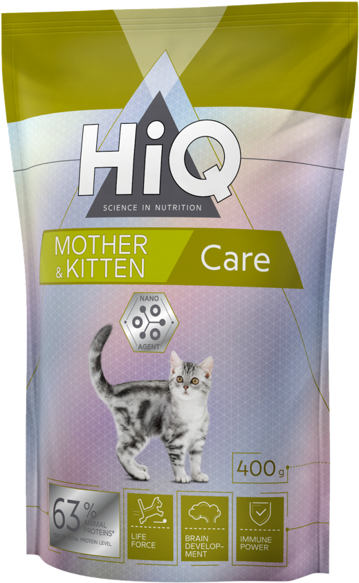 Kitten - Hiq Science In Nutrition (1032x1125), Png Download