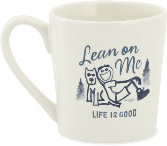 Life Is Good Lean On Me Jake Everyday Mug - Simply (570x570), Png Download