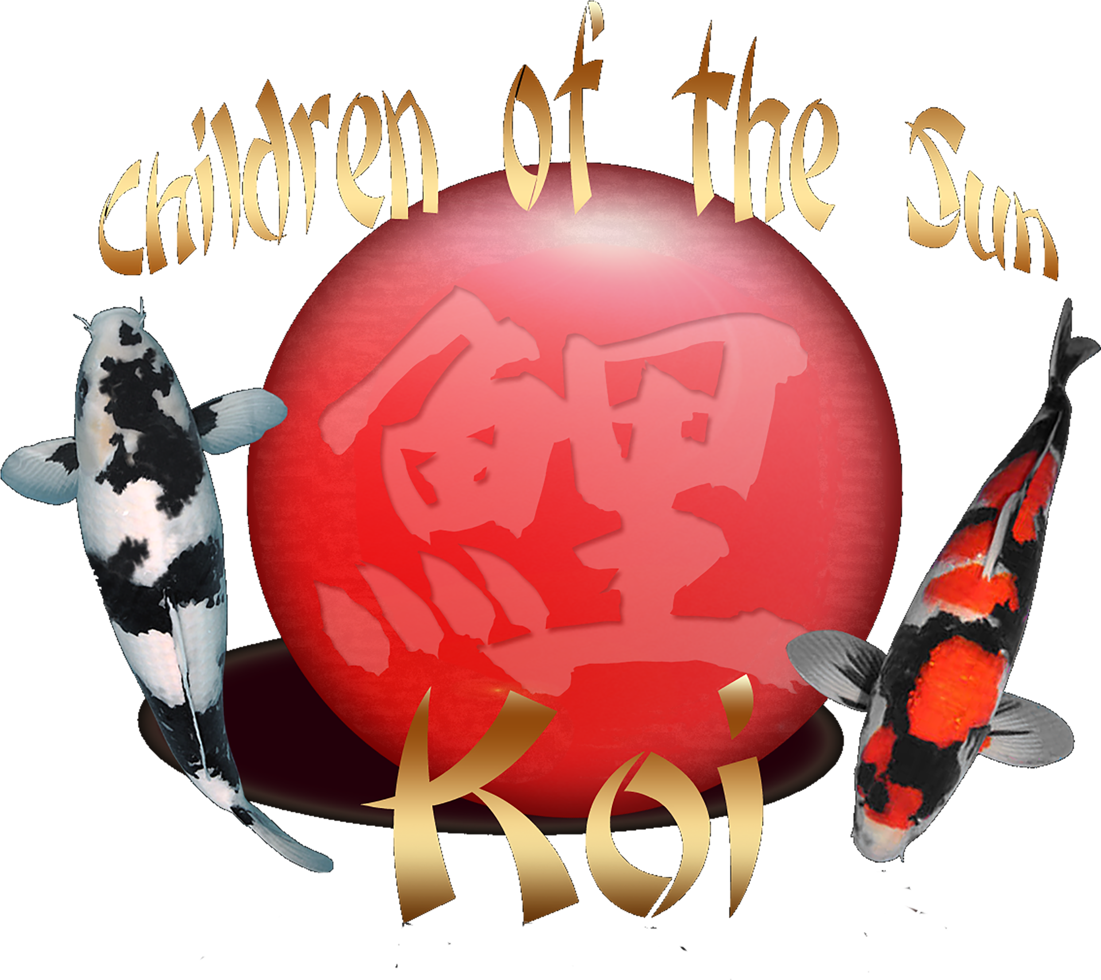 Children Of The Sun Koi (2400x2400), Png Download