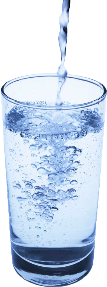 Water Bubble Cup Blue Transprent Png Free - Water In Cup Png (681x1024), Png Download