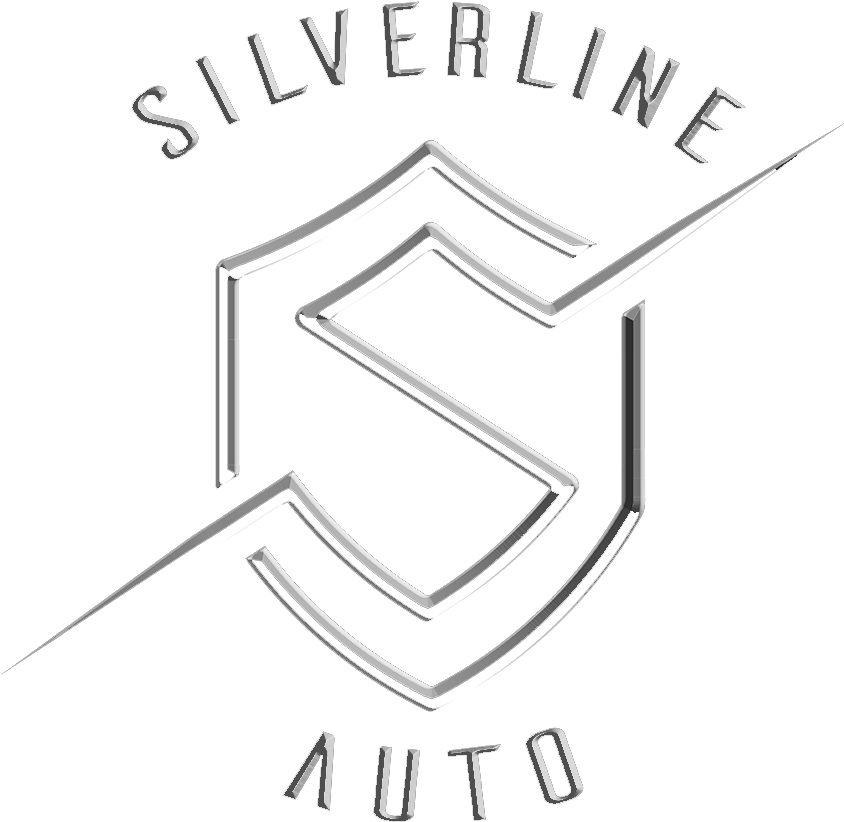 Silverline Auto Llc - Line Art (1000x1000), Png Download