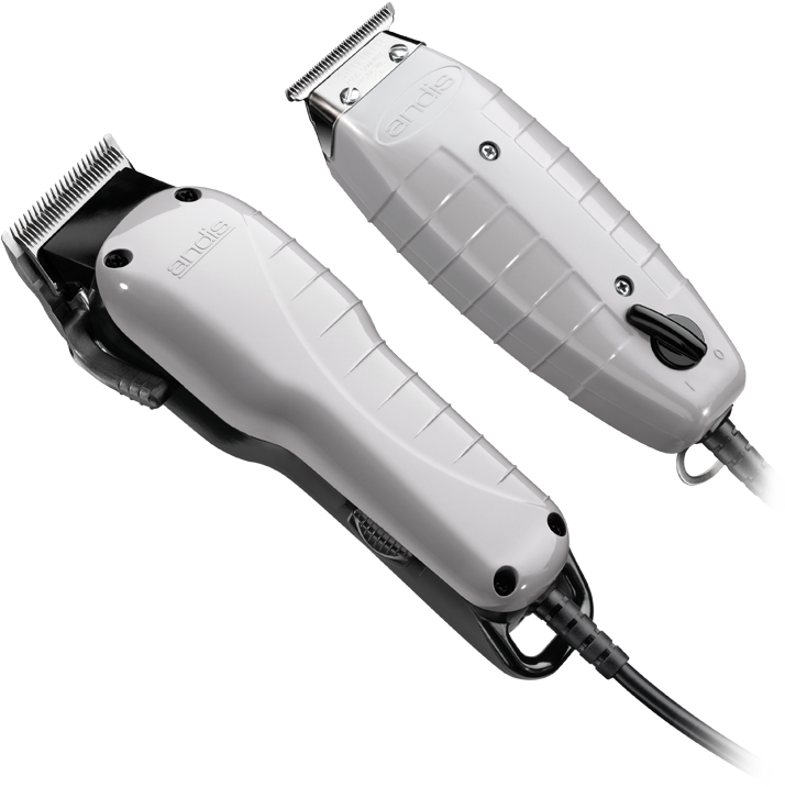 Andis Barber Combo Powerful Clipper, Trimmer Combo Free Transparent