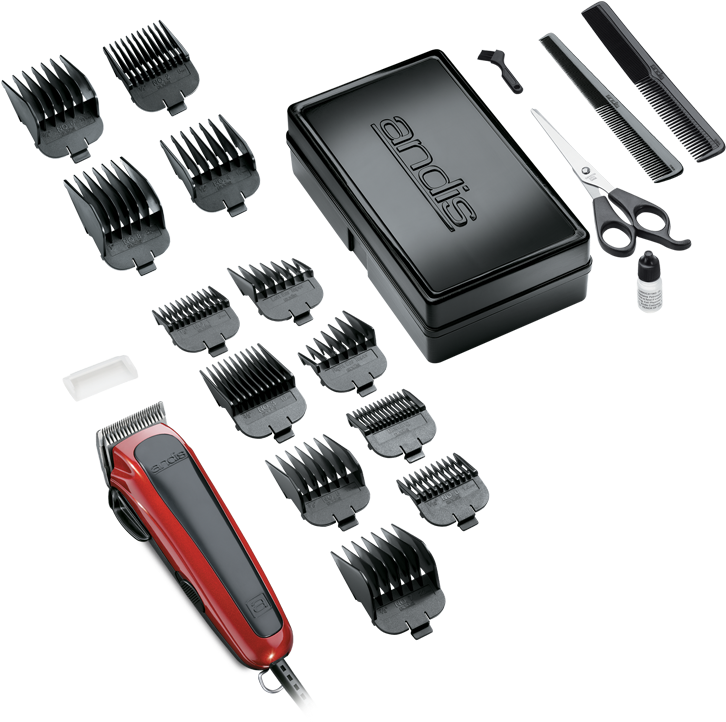 In The Package - Andis Headliner Combo 27-piece Haircutting Kit (780x920), Png Download