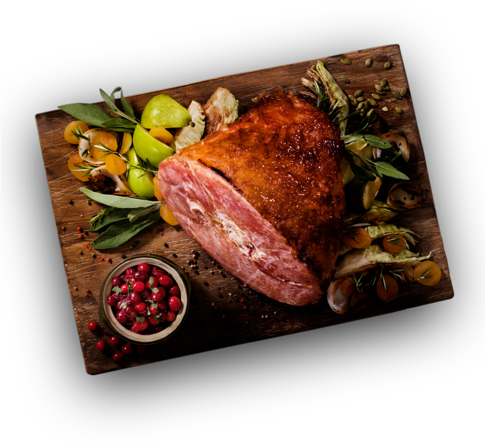 Range Ham - Christmas Ham (1000x1000), Png Download