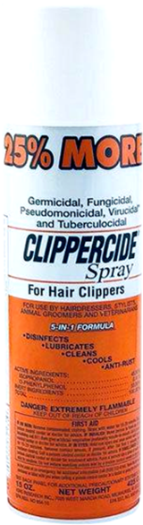 Clippercide Spray For Hair Clippers - Clippercide Spray For Clippers 15oz. (case Of 6) (600x600), Png Download