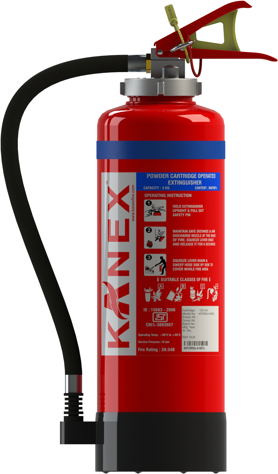 Extinguisher Png Image - Water Type Fire Extinguisher Diagram (1266x2160), Png Download