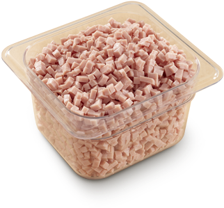 Diced Chopped Ham Loaf 25lb - Nattō (375x375), Png Download
