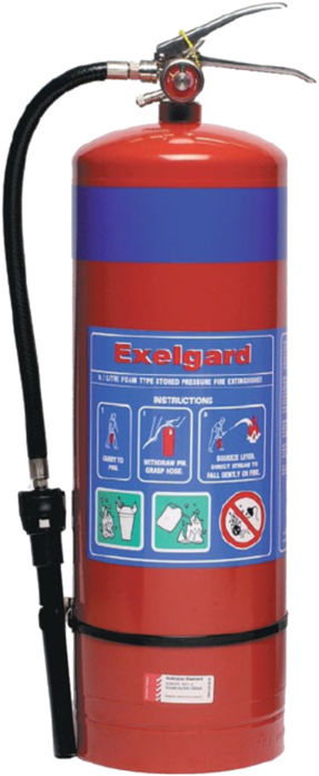 Water And Foam Fire Extinguisher - Water And Foam Extinguishers (800x800), Png Download