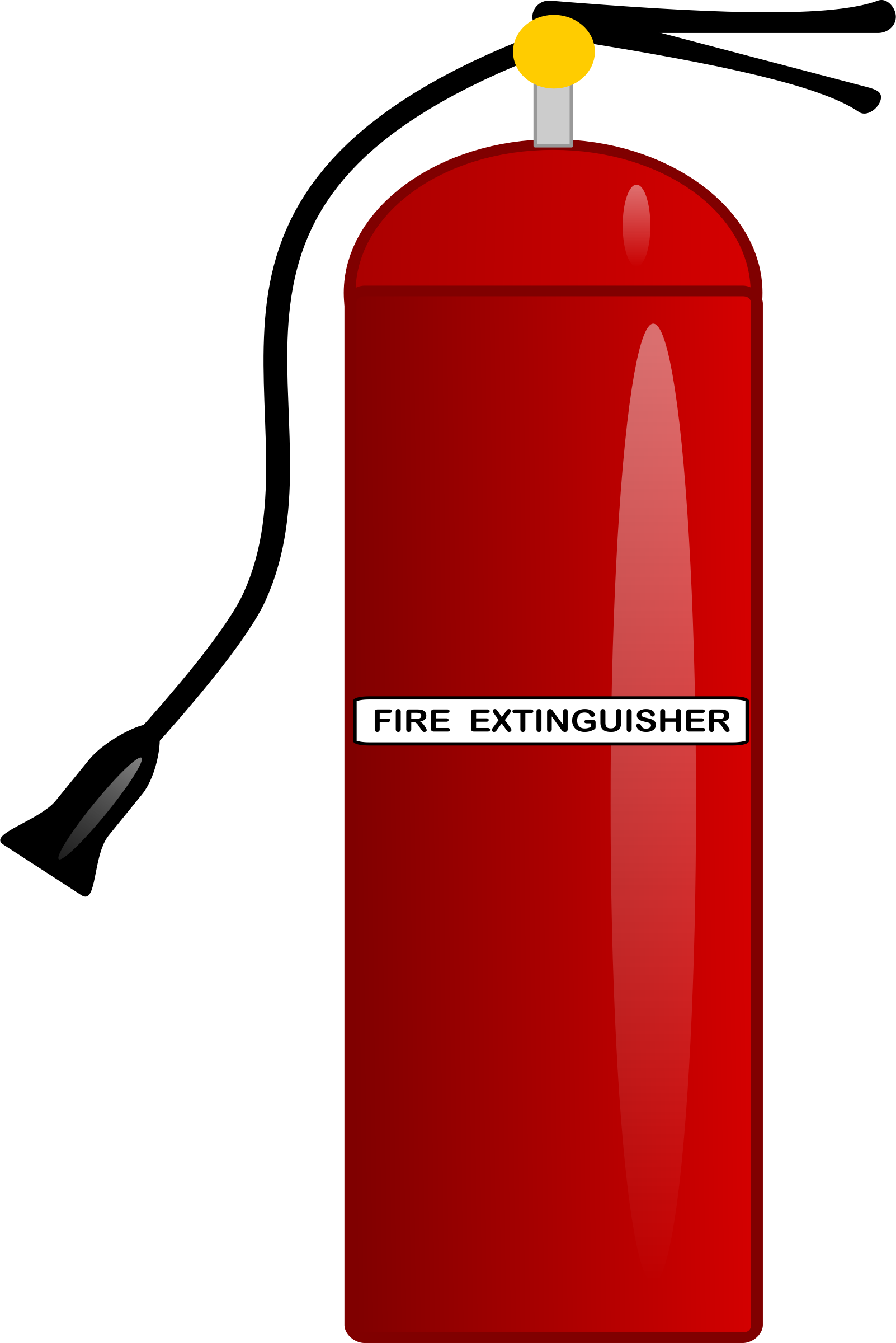 Extinguisher Png - Fire Extinguisher Clipart No Background (1602x2400), Png Download