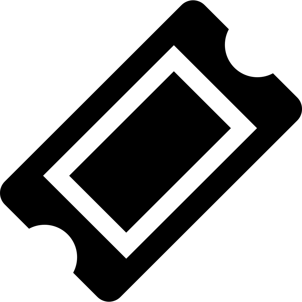 Concert Ticket Comments - Ticket Svg (980x982), Png Download