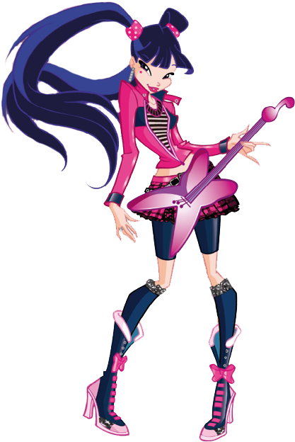 Musa 4 Concert Full - Musa Winx (436x668), Png Download