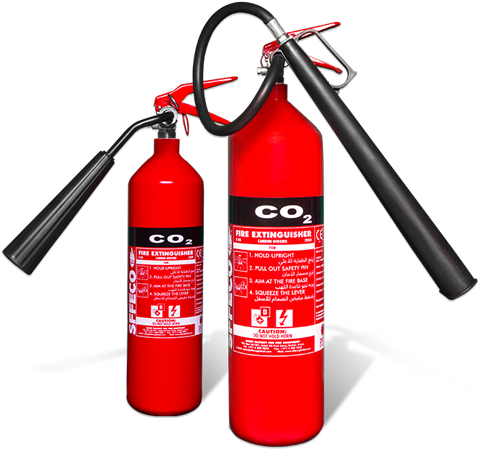 Co2 Fire Extinguishers (900x494), Png Download