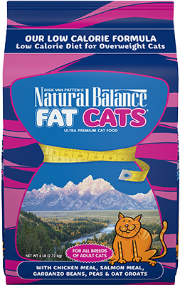 Fat Cats Low Calorie Dry Cat Formula - Natural Balance Fat Cats Dry Cat Formula Fat Cats Low (400x400), Png Download