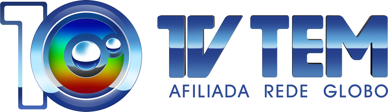 Logo Tv Tem 10 Anos Horizontal Afiliada Rede Globo - Tv Tem (1310x378), Png Download
