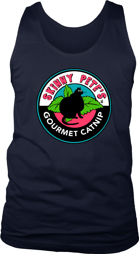 Fat Cat Logo Mens Tank - 6 3 1 2 Baseball Shirt (1000x1000), Png Download