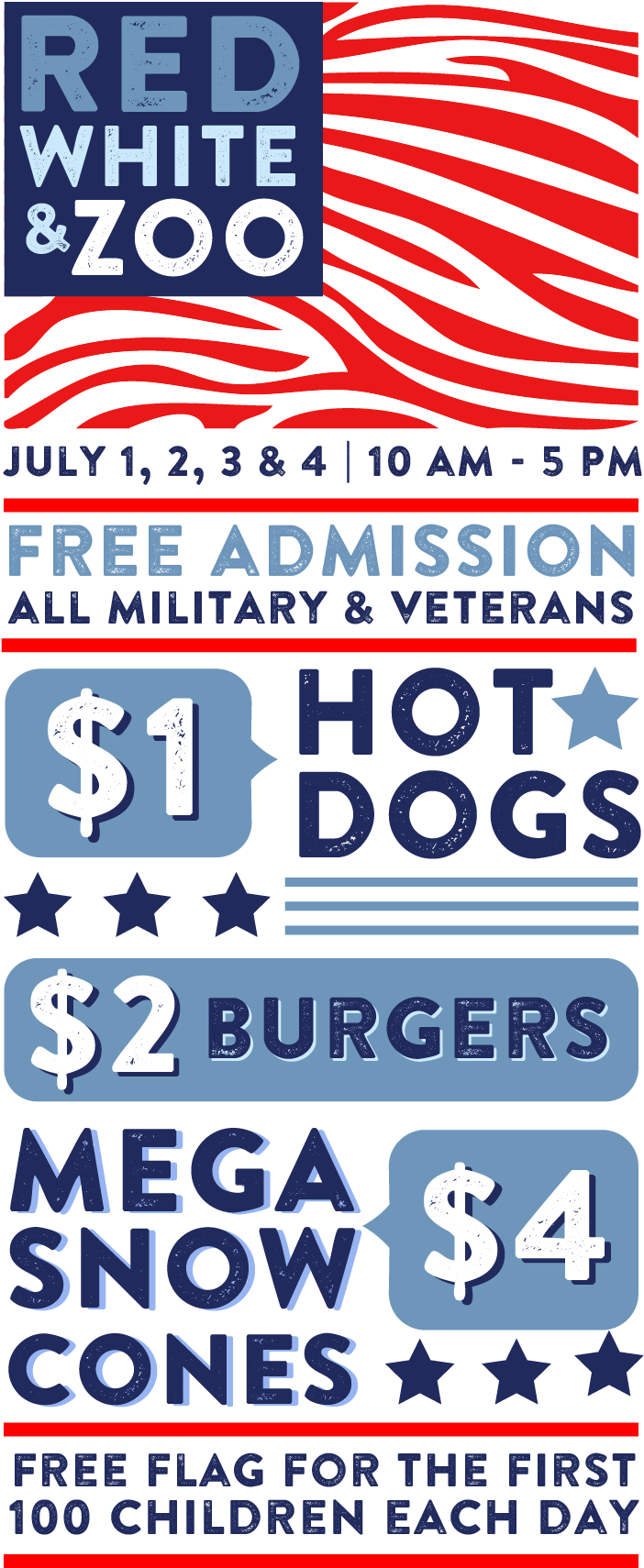 July 4 Weekend - Lincoln Children's Zoo (762x1770), Png Download