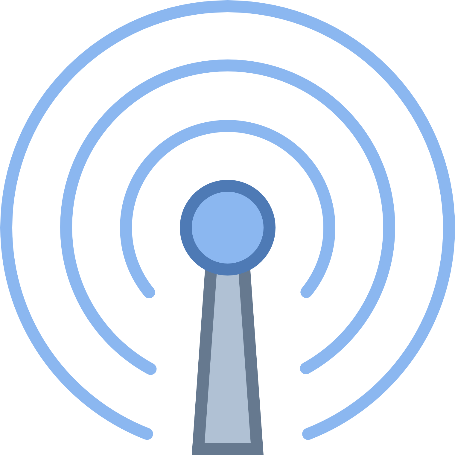 Download - Cellular Network Icon (1600x1600), Png Download