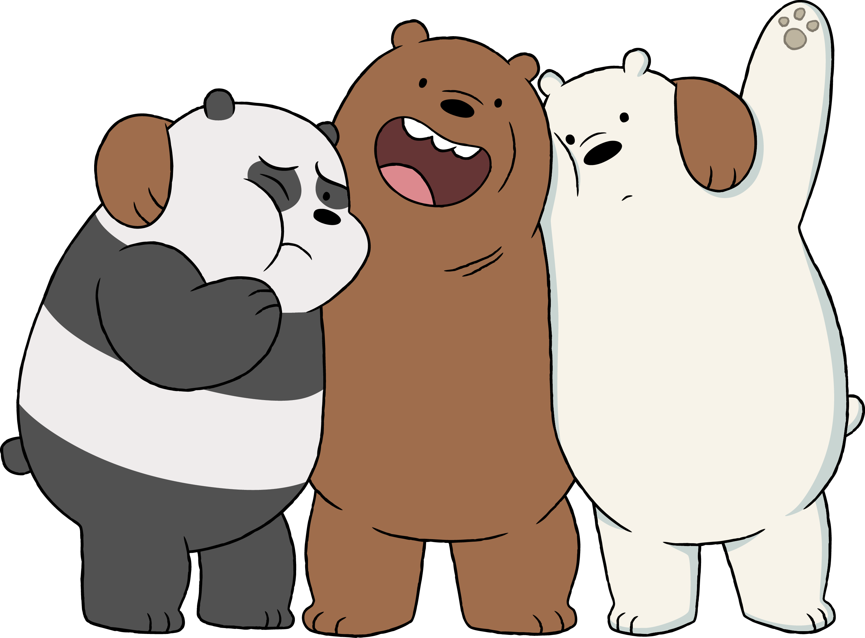 Cartoon Network Png Transparent Image - We Bare Bears Background (2775x2046), Png Download