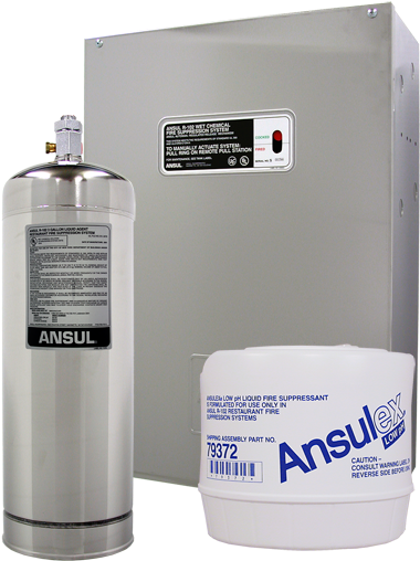R-102 Restaurant Fire Suppression System - Ansul Fire Suppression System (528x528), Png Download