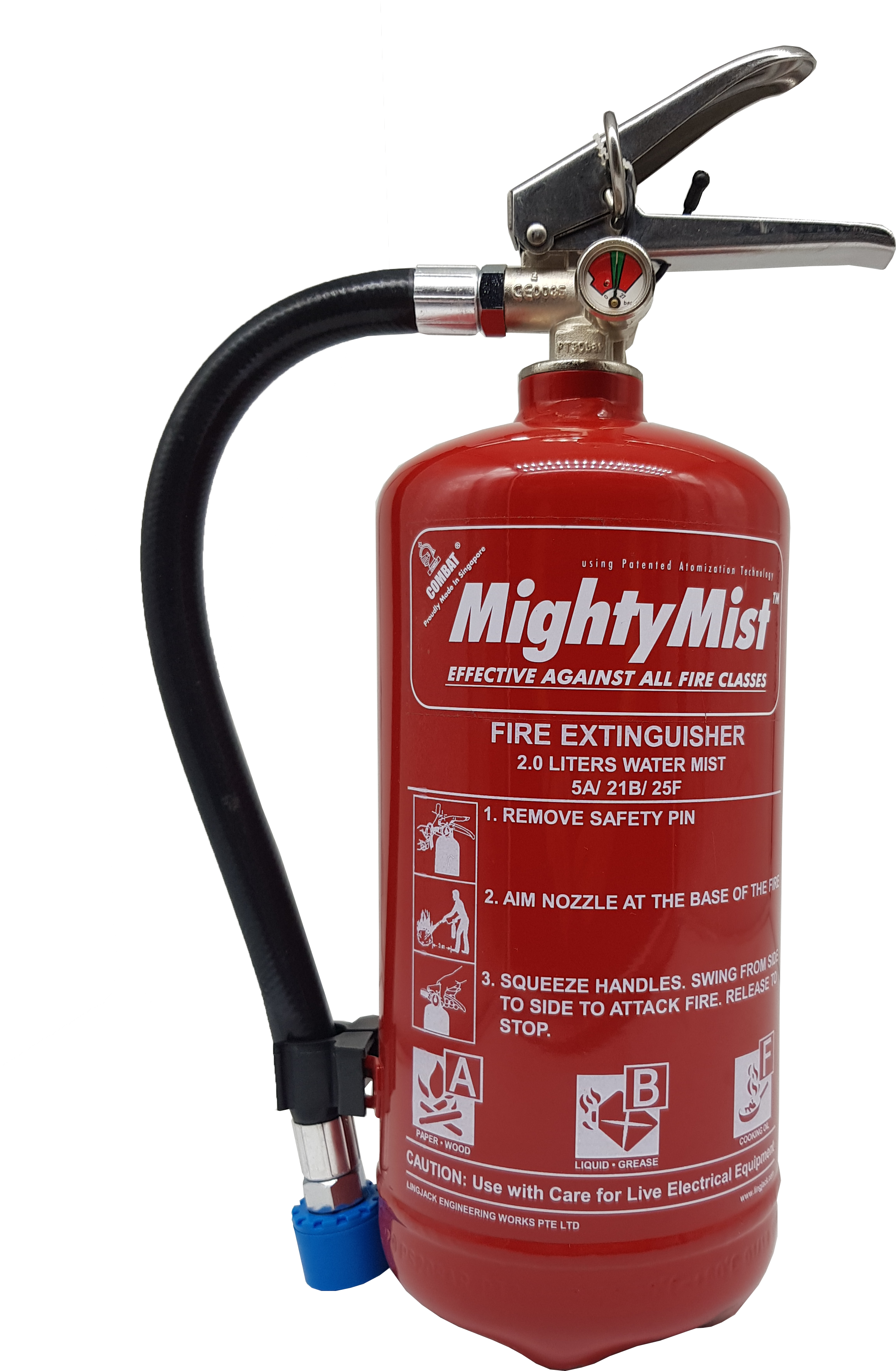 Newly Launch Watermist Fire Extinguisher Combat Png - Fire Extinguisher (3024x4032), Png Download