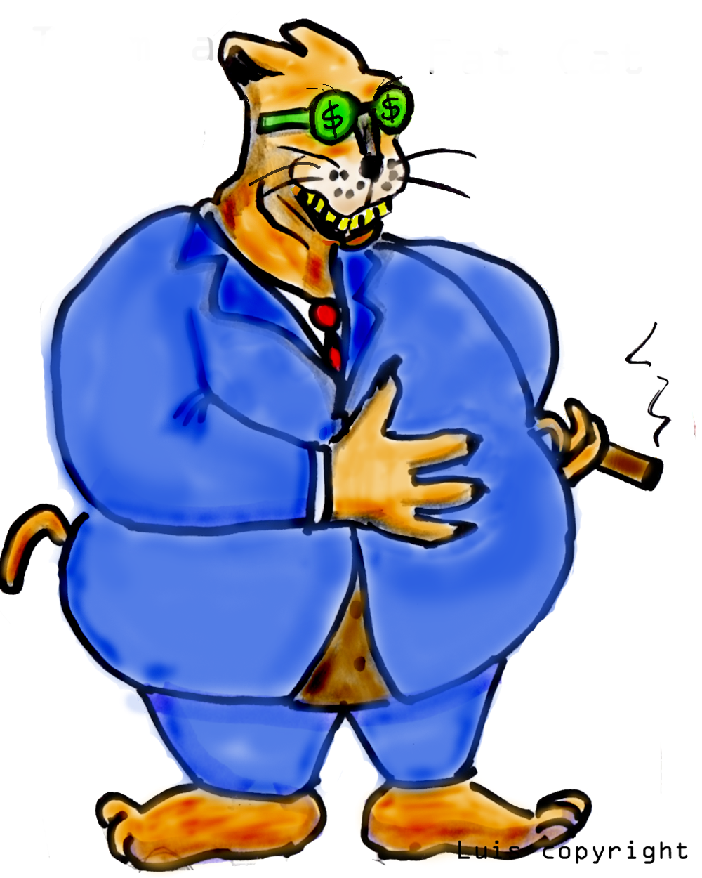 Download Fat Cat's - Cartoon PNG Image with No Background Download Fat Cat's - Cartoon PNG Image with No Background