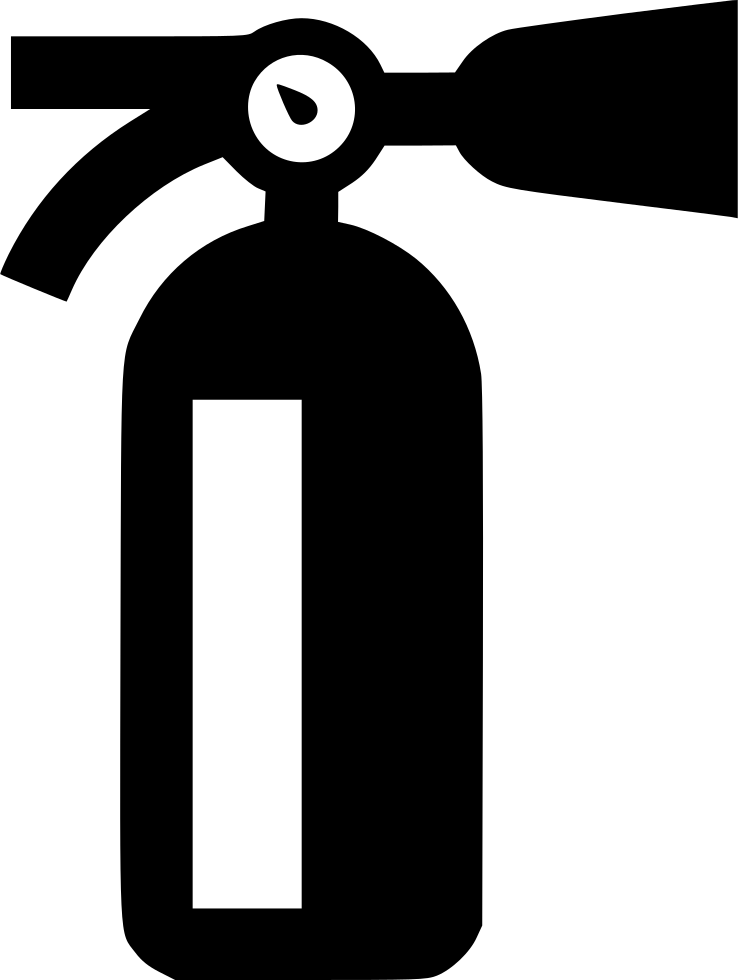 Fire Extinguisher - - Icono Extintor (738x980), Png Download