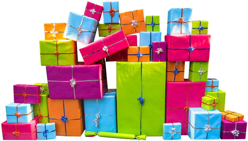 Paquetes Navidad (640x433), Png Download