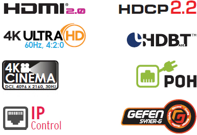 4k Ultra Hd Matrix For Hdmi W/ Hdcp - Hdmi 2.0 Icon Png (450x300), Png Download