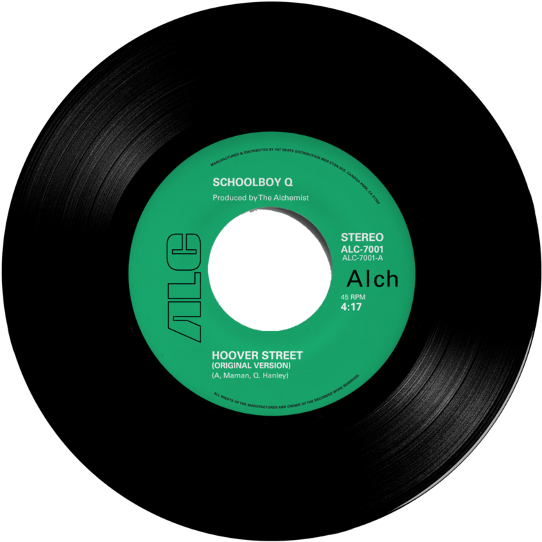 The Alchemist Craft Singles Limited Edition 45 Vinyl - Label (1024x1024), Png Download