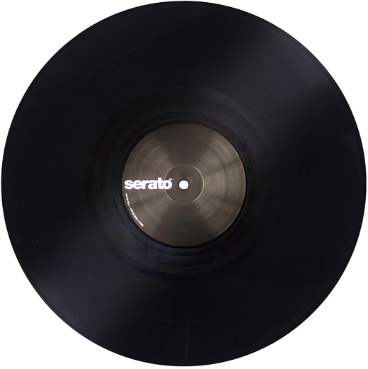 Serato Control Vinyl - Serato Control Vinyl - Black (pair) (960x540), Png Download