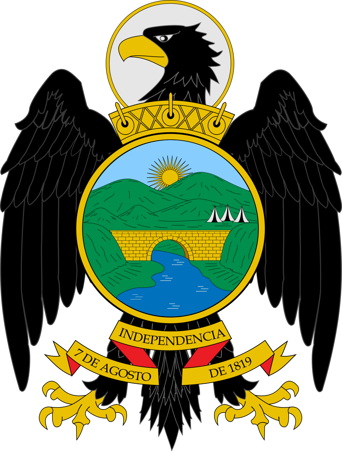 Escudo De Boyaca (1200x1579), Png Download