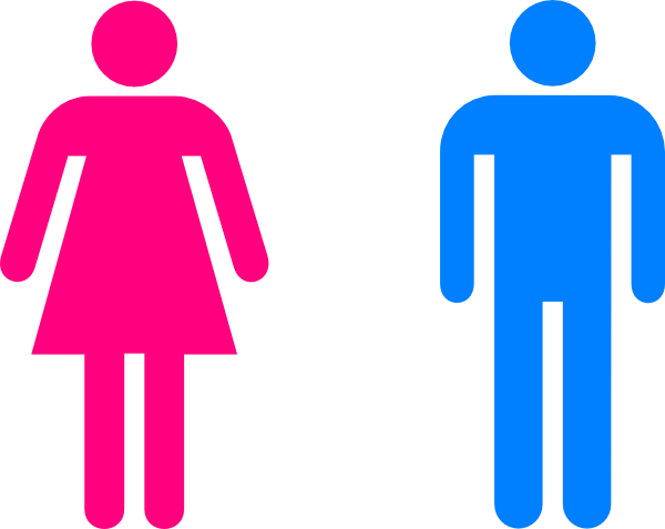 Female Symbol - Women And Men Png (600x477), Png Download