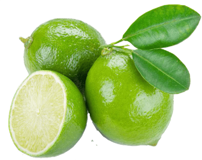 Lime - Thai Organic Key Lime Seeds Citrus Aurantifolia Lemon (800x651), Png Download